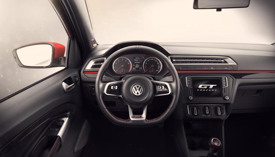 Интерьер Volkswagen Gol GT Concept 2016 года  (фото 5 из 8)